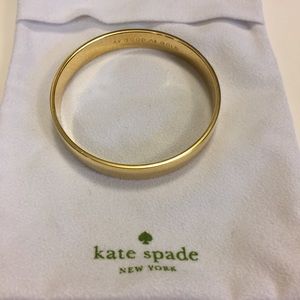 Kate Spade “As Good As Gold” Bangle Bracelet